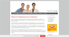 Desktop Screenshot of privatepflege.com